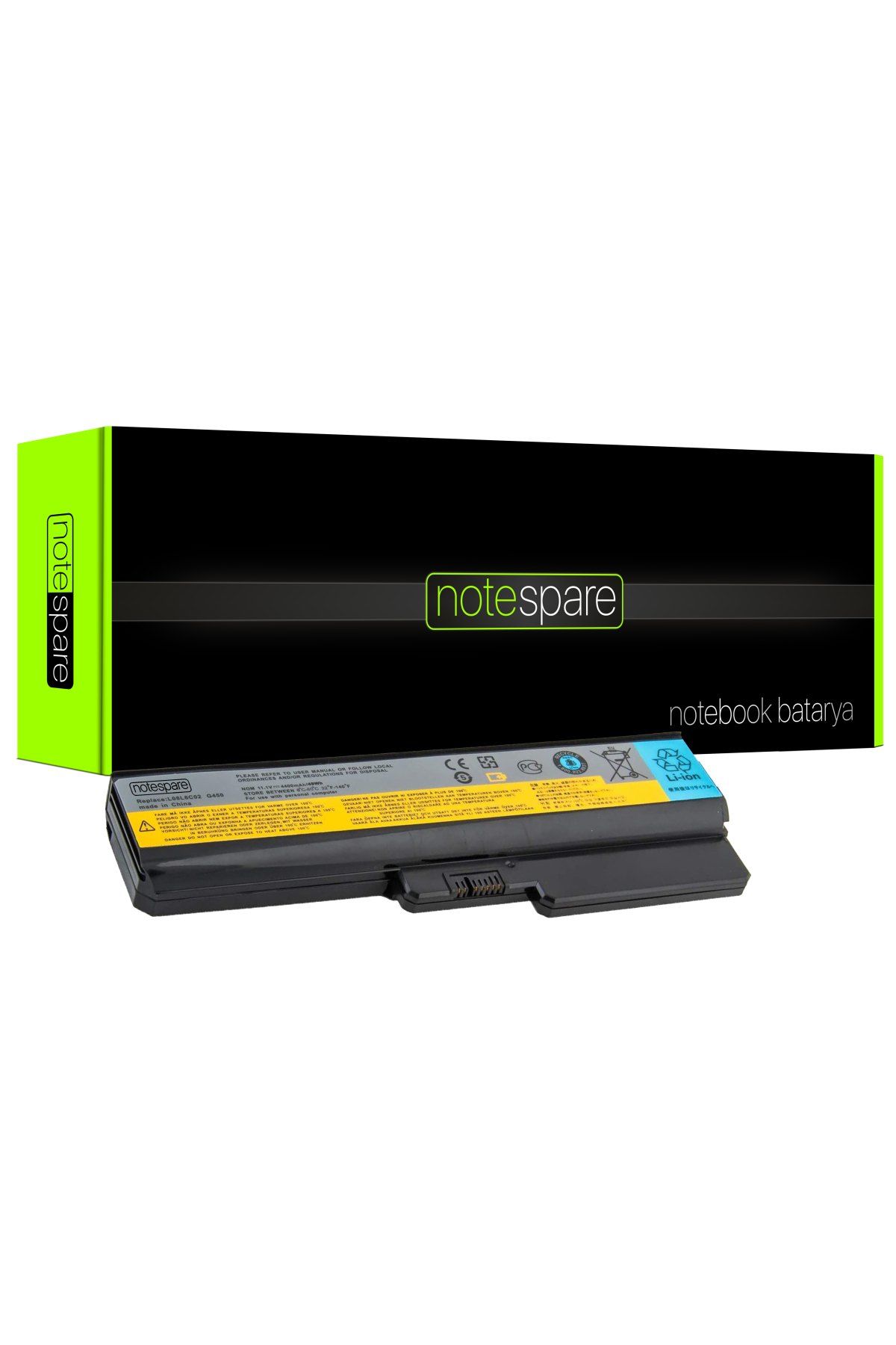 Lenovo ile Uyumlu 3000 G530 20004, 3000 N500 4233 Notebook Batarya Pil