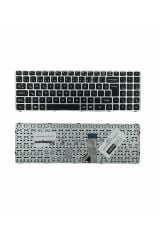 Exper ile Uyumlu UltraNote Q5V-320, Q5V-323F, Q5V-531, Q5V-730 Notebook Klavye Gümüş Gri TR