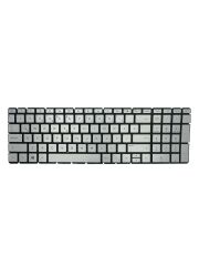 Hp ile Uyumlu 250 G6 (3GH64Es), 250 G6 (3GJ45Es), 250 G6 (3QM21EA) Işıklı Klavye Gümüş Gri TR