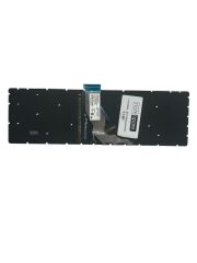 Hp ile Uyumlu 250 G6 (3GH64Es), 250 G6 (3GJ45Es), 250 G6 (3QM21EA) Işıklı Klavye Gümüş Gri TR