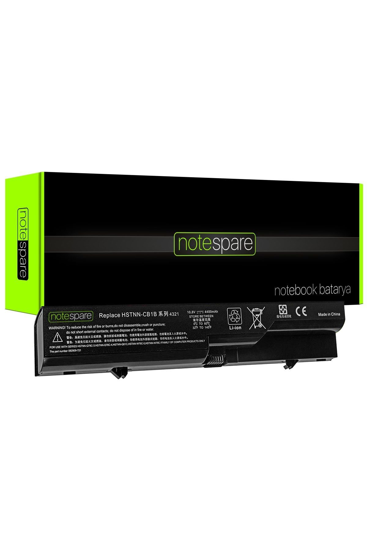Hp ile Uyumlu HSTNN-Q78C-3, HSTNN-Q78C-4, HSTNN-Q81C, HSTNN-Q81C-3 Notebook Batarya Pil