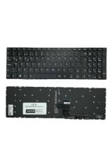 Lenovo ile Uyumlu V110-15AST 80TD000UTX, V110-15AST 80TD003BTX Işıklı Klavye Siyah TR