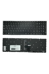 Lenovo ile Uyumlu V110-15AST 80TD0058TX, V110-15AST 80TD005CTX Işıklı Klavye Siyah TR