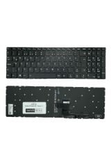 Lenovo ile Uyumlu V110-15IKB 80TH000KTX, V110-15IKB 80TH0036TX Işıklı Klavye Siyah TR