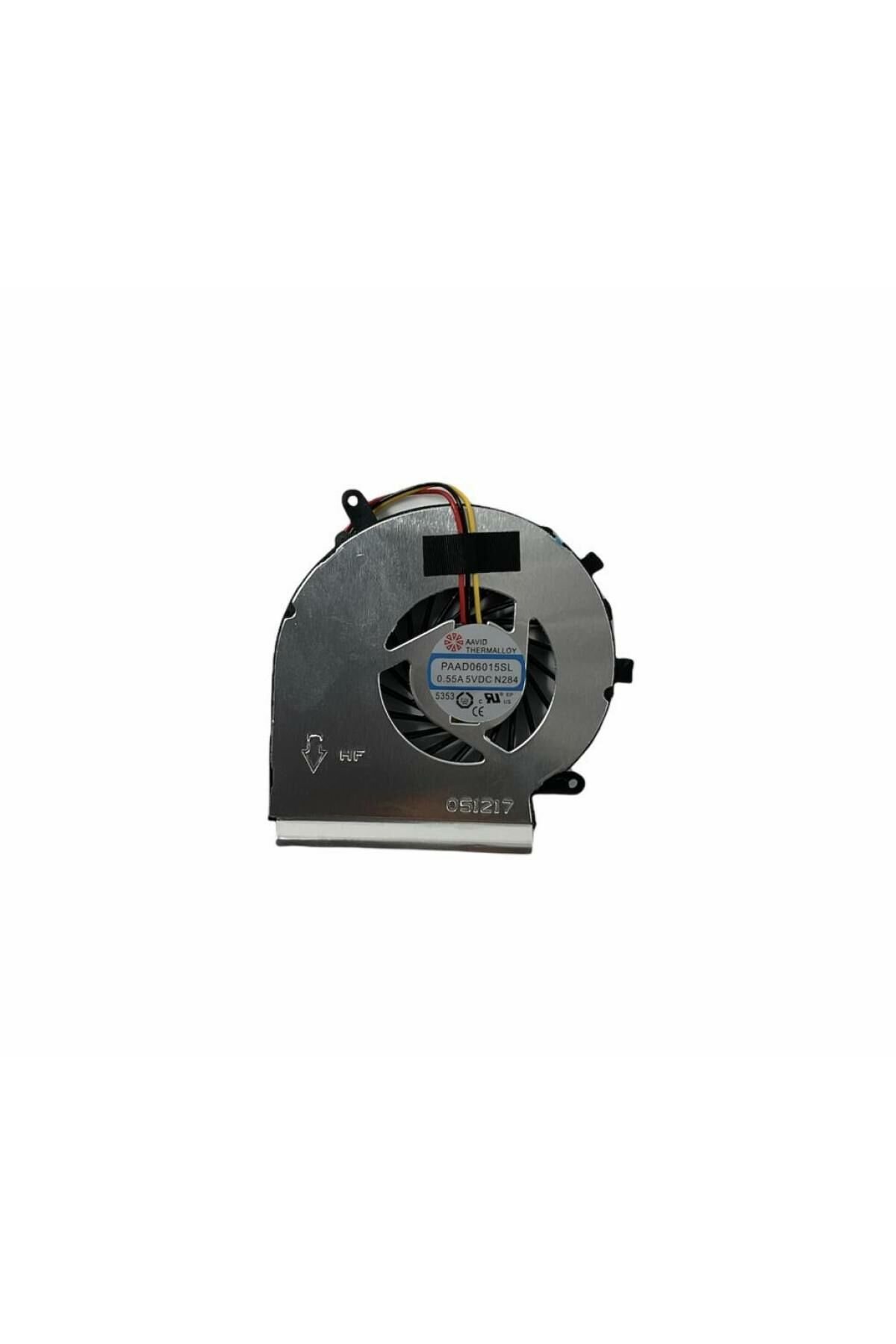 MSI ile Uyumlu GE62 6QD-1283XTR, GE62 6QD-405XTR Cpu Fan, İşlemci Fanı 3 Pin