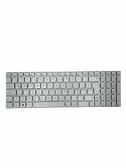 Asus ile Uyumlu ROG G550, G550JK Notebook Klavye Işıklı Gümüş Gri TR