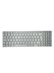 Asus ile Uyumlu ROG G550JK-CN234H, G550JK-CN545H Notebook Klavye Işıklı Gümüş Gri TR