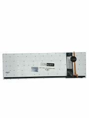 Asus ile Uyumlu N56VM-S4062D, N56VV-S4013H Notebook Klavye Işıklı Gümüş Gri TR