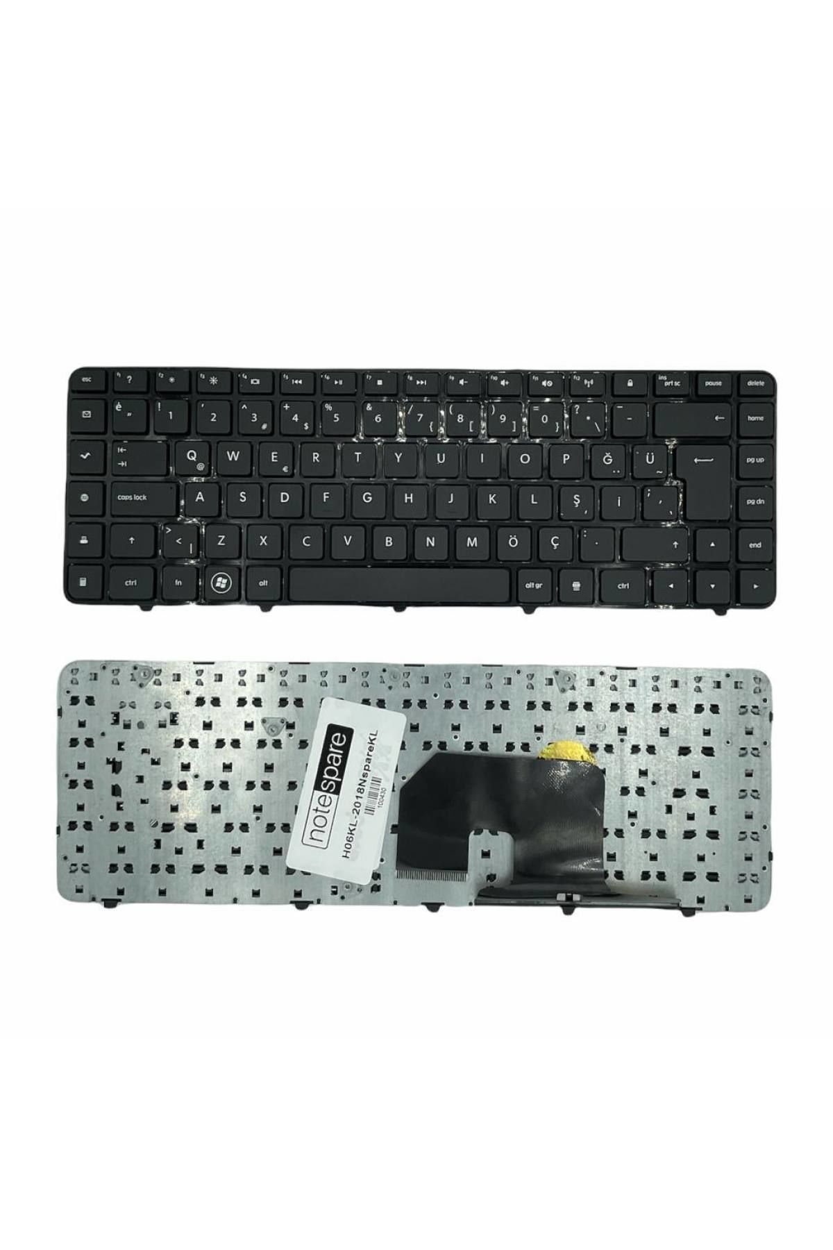 Hp ile Uyumlu Pavilion dv6-3330et, dv6-3330st, dv6-3340et, dv6-3340st Notebook Klavye Siyah TR