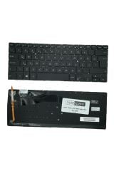 Asus ile Uyumlu TP410UF, TP410UA, TP410UR Notebook Klavye Işıklı Siyah TR