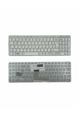 Toshiba ile Uyumlu MP-13R86TQ-9201, MP-14A76TQ-698, MP-14A76U4-698 Notebook Klavye Beyaz TR