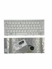 Asus ile Uyumlu Eee PC 1001PQD, 1001PR, 1001PX, 1001PXB, 1001PXD Notebook Klavye Beyaz TR