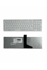Toshiba ile Uyumlu Satellite P855-341, P855-348, P855-349, P855-34C Notebook Klavye Beyaz TR