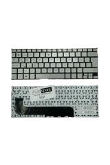 Asus ile Uyumlu 9Z-N8KBC.40T, PK130SO630S Notebook Klavye Gümüş Gri TR