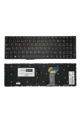 Lenovo ile Uyumlu 5CB0K37589, 5CB0K37600, 5CB0K37650 Notebook Klavye Işıklı Siyah TR