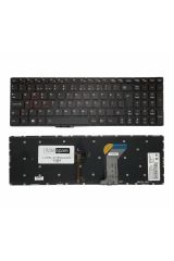 Lenovo ile Uyumlu IdeaPad 80NV00K3TX, 80NV00SYTX Notebook Klavye Işıklı Siyah TR