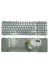 Hp ile Uyumlu Pavilion dv7-1230et NG594EA Notebook Klavye Gümüş Gri TR