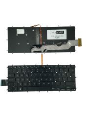 Dell ile Uyumlu Inspiron 5579 P58F001 Işıklı Klavye Siyah TR Büyük Enter Versiyon