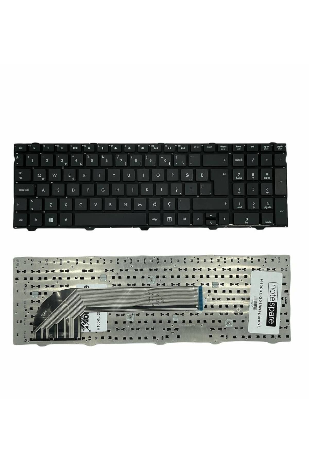 Hp ile Uyumlu Probook 4540s H5J07EA, 4540s H5J73EA, 4540s H5J79EA Notebook Klavye Siyah TR