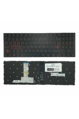 Lenovo ile Uyumlu Legion Y520 80WK000BMX, Y520 80WK004JTX Notebook Klavye Işıklı Siyah TR