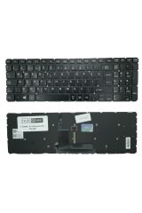 Toshiba ile Uyumlu Satellite L50-B-1QZ, L50-B-1RT, L50-B-1TL, L50-B-1TQ Işıklı Klavye Siyah TR