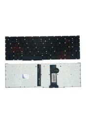 Acer ile Uyumlu Nitro 5 AN517-51-71HE Işıklı Klavye Siyah Tr ( Kırmızı Aydınlatma Versiyon )