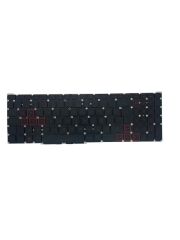 Acer ile Uyumlu Nitro 5 AN517-51-71HE Işıklı Klavye Siyah Tr ( Kırmızı Aydınlatma Versiyon )