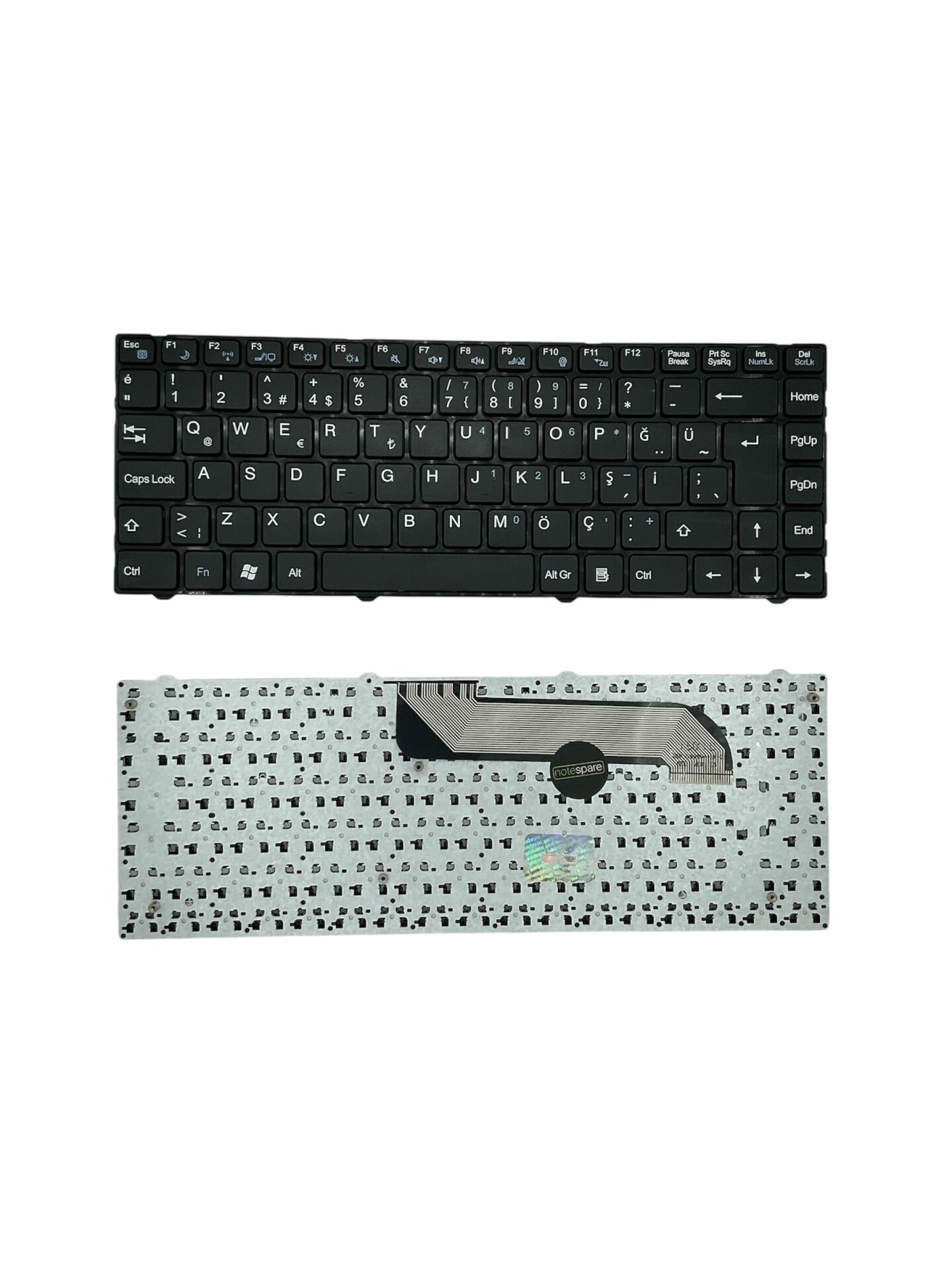 Casper ile Uyumlu Nirvana CGE.P987-4K00V-G, CLA.2830-4L05A Notebook Klavye Siyah TR