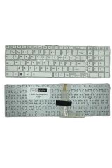 Toshiba ile Uyumlu PK1310S1A20, PK1310S1B, PK1310S2B00 Notebook Klavye Beyaz TR