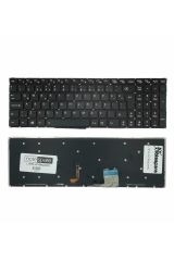 Lenovo ile Uyumlu T6B2-US, V-136520YK1-TR Notebook Klavye Işıklı Siyah TR