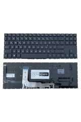 Hp ile Uyumlu Omen 15-en0004nt (267U5EA), 15-en1001nt (39C75EA) Klavye RGB Işıklı Siyah TR