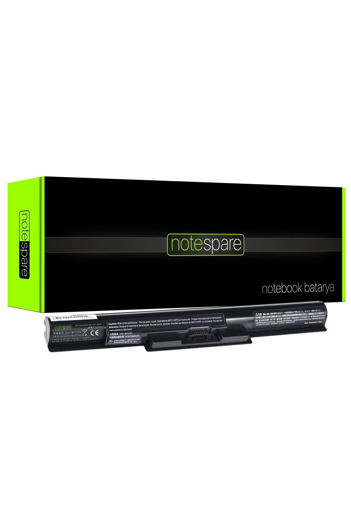 Sony ile Uyumlu Vaio Fit SVF1521P6E, SVF1521PST, SVF1521Q1E, SVF1521Q1R Notebook Batarya Pil