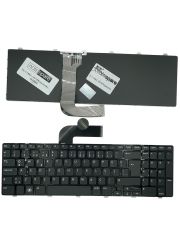 Dell ile Uyumlu Inspiron N5110-B63F45, N5110-B67F45, N5110-B67F67 Notebook Klavye Siyah TR
