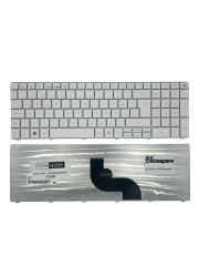 Acer ile Uyumlu Aspire 7735ZG, 7736G, 7736Z, 7736ZG, 7738G, 7738Z Notebook Klavye Beyaz TR
