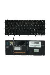 Dell ile Uyumlu Inspiron 13-7359, 15-7000, 15-7547 Notebook Klavye Işıklı Siyah TR