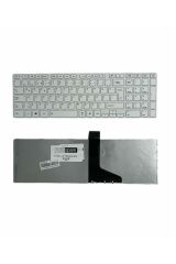 Toshiba ile Uyumlu Satellite L955, L955D, L970, L970D, L975, L975D Notebook Klavye Beyaz TR