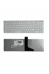 Toshiba ile Uyumlu Qosmio X870-11J, X870-11Z, X870-120, X870-13C Notebook Klavye Beyaz TR