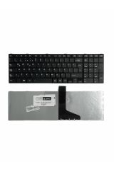 Toshiba ile Uyumlu Satellite C855-15H, C855-15J, C855-15K, C855-17Q Klavye Çerçeveli Siyah TR