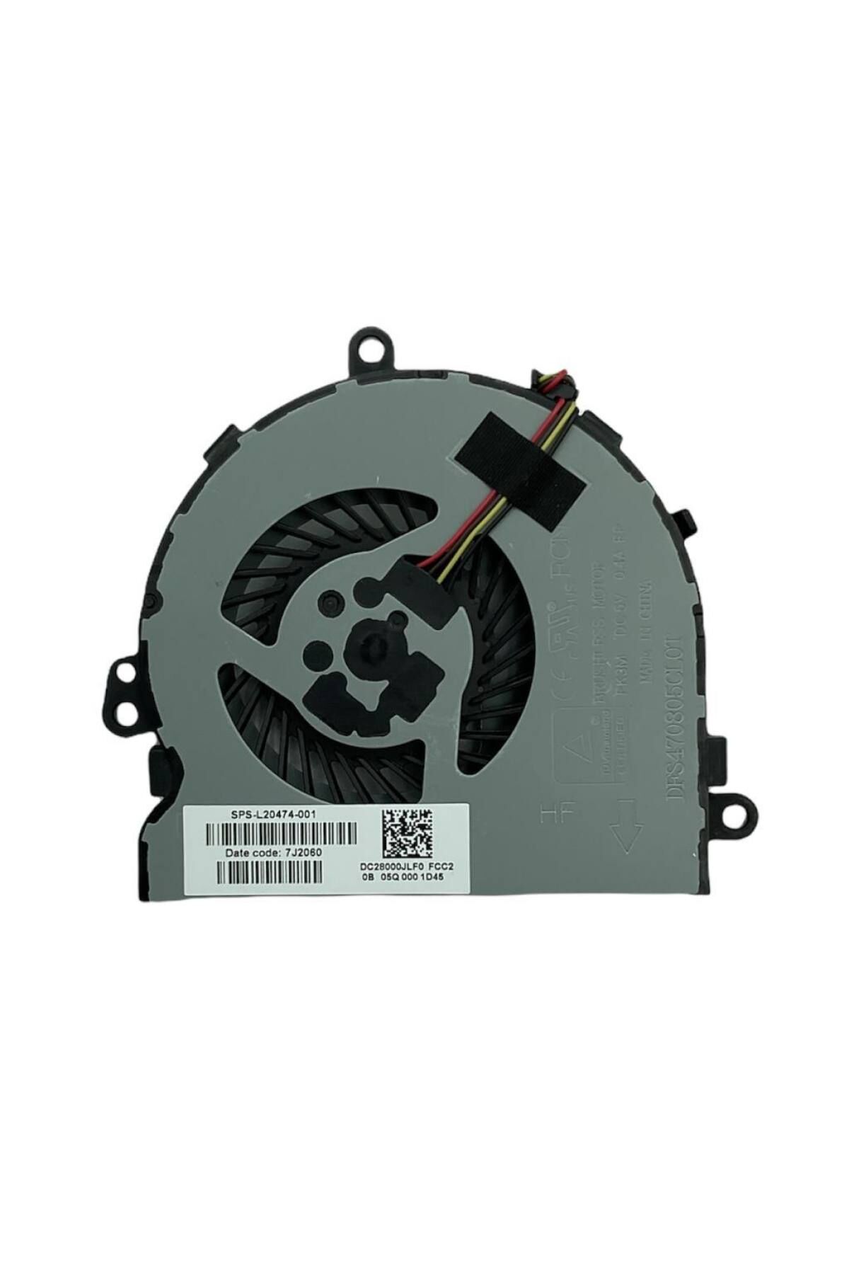 Hp ile Uyumlu 250 G7 197P2EA, 250 G7 197P2EAZ1 Cpu Fan, İşlemci Fanı Versiyon 1