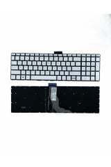 Hp ile Uyumlu 15-RA013NT, 15-RA014NT, 15s-eq0002nt, 15s-eq0013nt Işıklı Klavye Gümüş Gri TR