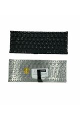 Macbook ile Uyumlu Air 13'' A1466 EMC 2925 Notebook Klavye Siyah TR Büyük Enter Versiyon