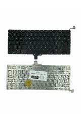 MacBook ile Uyumlu Pro A1278 MC374LL/A (Z0J7Q) Notebook Klavye Siyah TR Büyük Enter Versiyon