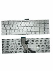 Hp ile Uyumlu 15-RB000NT (7GT33EA), 15-RB001NT (7GX71EA) Klavye Gümüş Gri TR