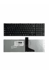 Toshiba ile Uyumlu Satellite C855-16M, C855-177, C855-17C Klavye Çerçeveli Siyah TR