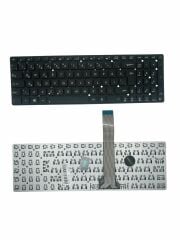 Asus ile Uyumlu K55VD-SX405D, K55VD-SX599H, K55VD-SX640D, K55VD-SX640H Notebook Klavye Siyah TR