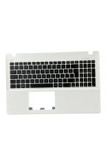 Asus ile Uyumlu A550VB, A550VC, A550Z, A550ZA, A550ZE, F550, F550C Üst Kasa Klavye Beyaz TR