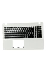 Asus ile Uyumlu R510VC, R510W, R510WA, R510Z, R510ZA, R510ZE, R513 Üst Kasa Klavye Beyaz TR