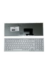 Sony ile Uyumlu Vaio VPCEH1C5E, VPCEH1E1E, VPCEH1E1R Notebook Klavye Beyaz TR Çerçeveli