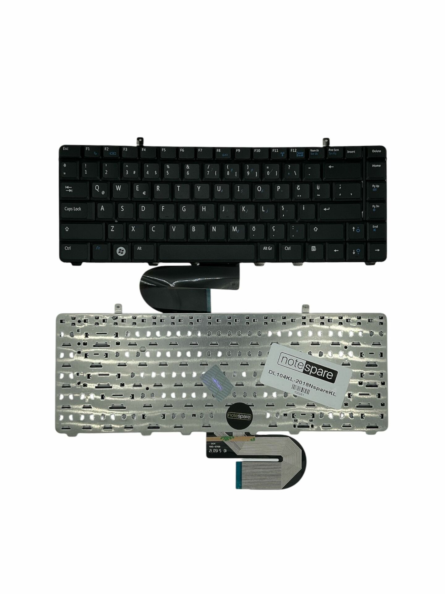 Dell ile Uyumlu Vostro A840, A860 Notebook Klavye Siyah TR
