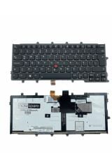 Lenovo ile Uyumlu ThinkPad X260 20F6007VTX, X260 20F60081TX Notebook Klavye Işıklı Siyah TR